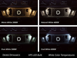 Diode Dynamics 194 LED Bulb HP5 LED - Cool - White (Pair)