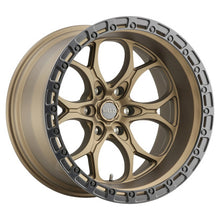 Load image into Gallery viewer, Weld Off-Road W106 20X10 Ledge 6X139.7 ET-18 BS4.75 Satin Bronze / Black Ring 106.1