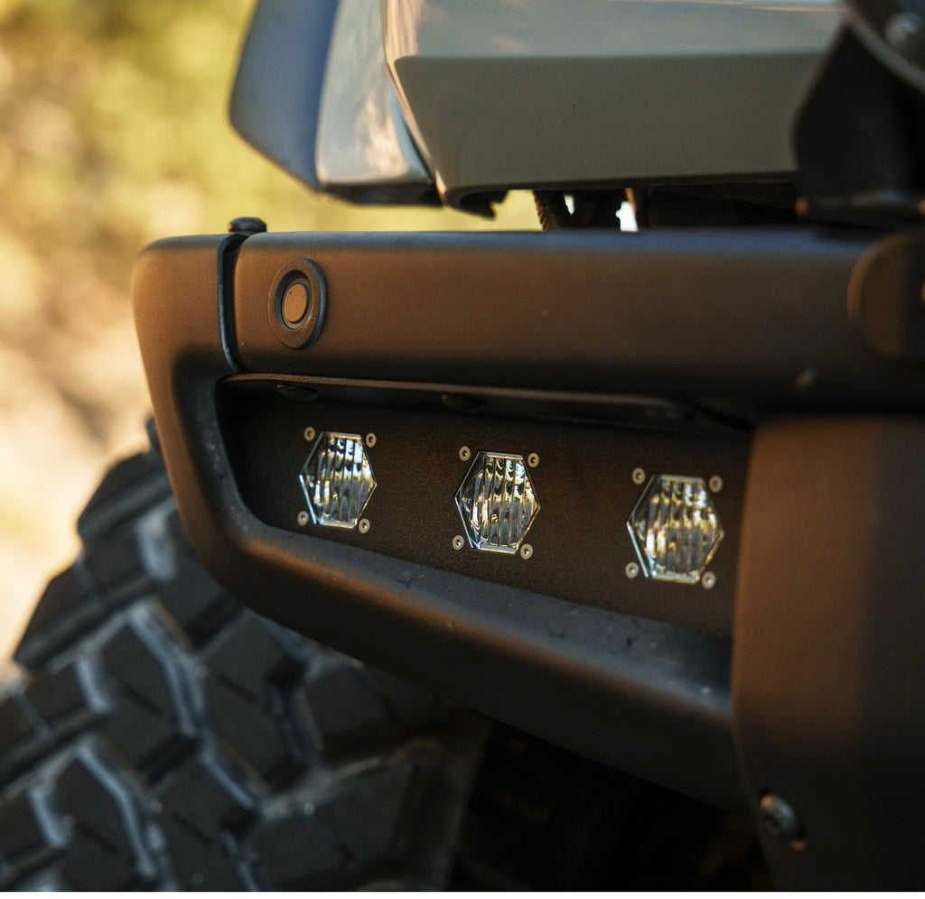Hammer Built Bronco Triple S1 Flush Fit Fog Lights