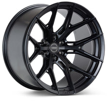 Load image into Gallery viewer, Vossen HF6-4 18x9 / 6x139.7 / ET0 / Super Deep / 106.1 CB - Satin Black Wheel