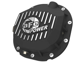 aFe 90-14 Ford F-150 Rear Differential Cover - Black w/ Machined Fins