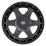 Weld Off-Road Ridge 20x9 - 8x170 BP - ET0 - 125.1mm CB - Satin Black Wheel