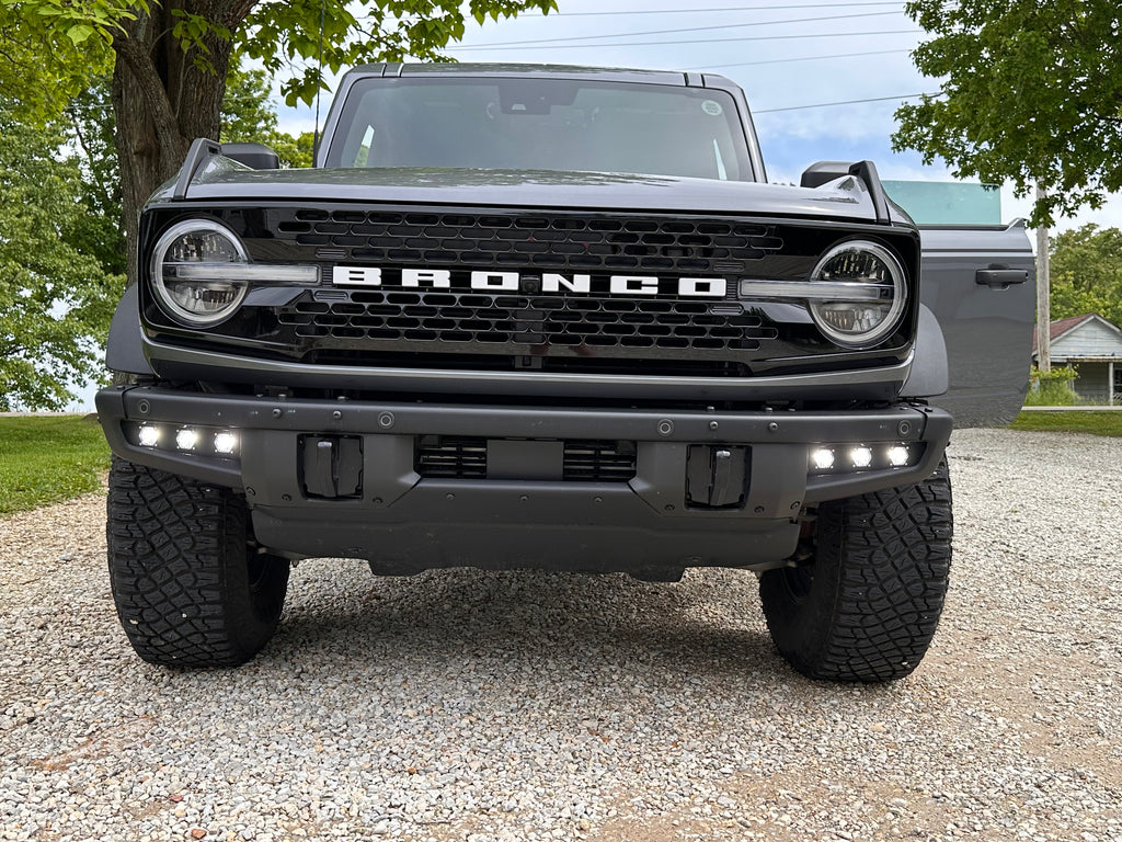 Hammer Built Bronco Triple S1 Flush Fit Fog Lights