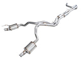 AWE Tuning 2021+ Cadillac Escalade 6.2L 0FG Dual Exit Exhaust System (Reuses OE Tips)