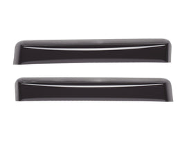 WeatherTech 20-26 Volkswagen Atlas Cross Sport Front Window Deflectors - Matte Black