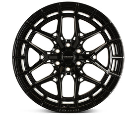 Vossen HFX-1 22x12 / 6x139.7 / -44 ET / 106.1 CB / Ultra Deep - Gloss Black Wheel