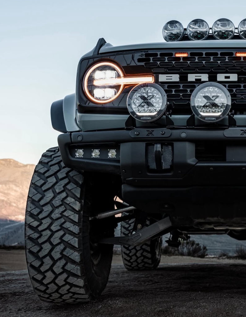 Hammer Built Bronco Triple S1 Flush Fit Fog Lights