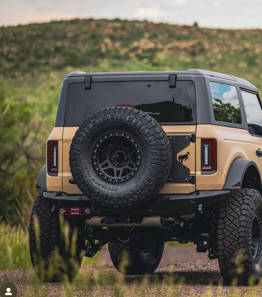 Hammer Built Bronco Modular Tailgate Reinforcement System