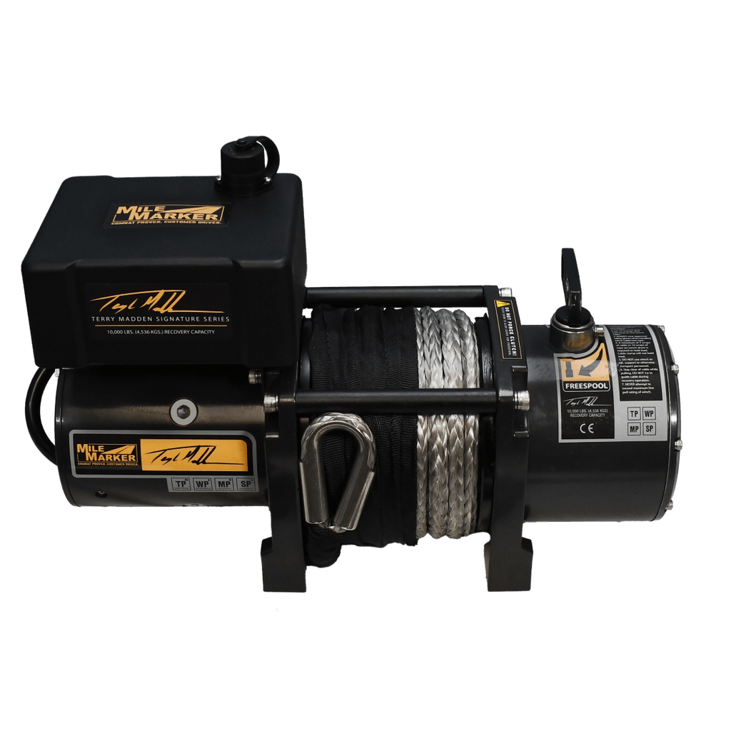 Mile Marker Terry Madden Competition 10k Short Drum Winch