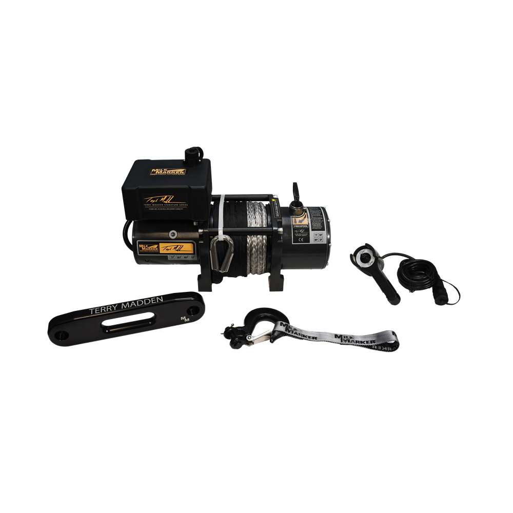 Mile Marker Terry Madden Competition 10k Short Drum Winch