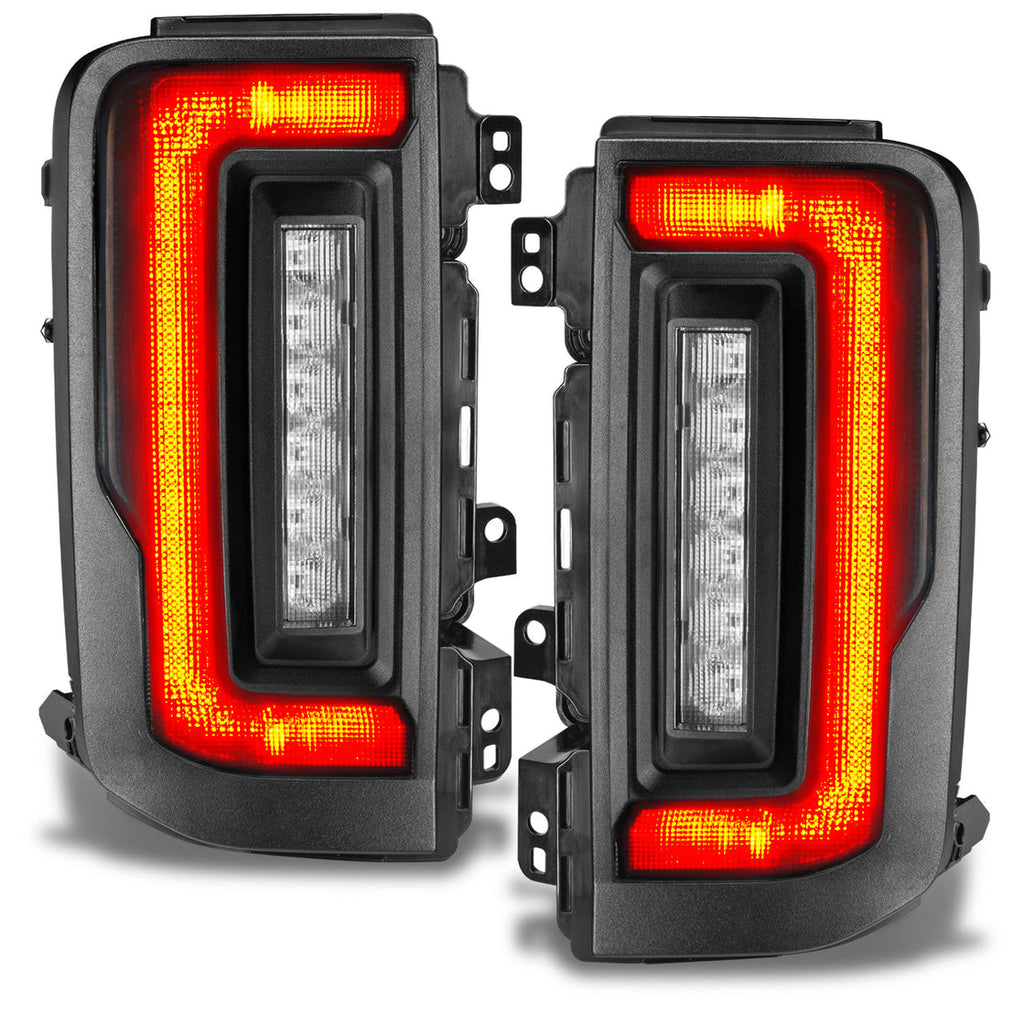 Oracle Lighting 21-24 Ford Bronco Flush Style LED Taillights - 5892-504 RED