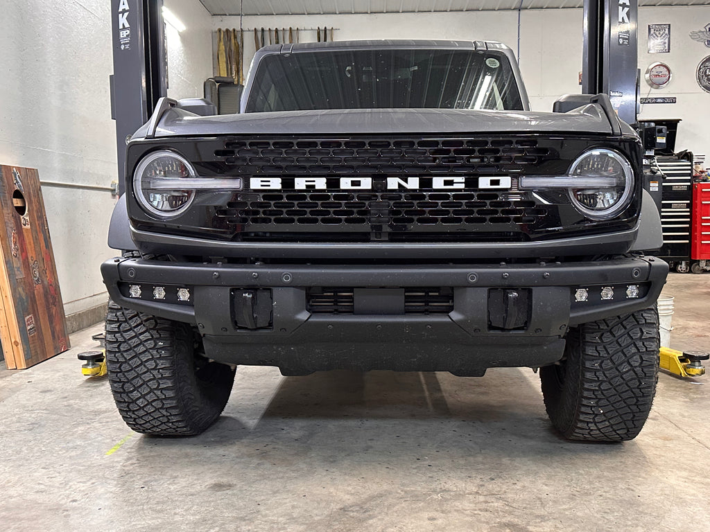 Hammer Built Bronco Triple S1 Flush Fit Fog Lights