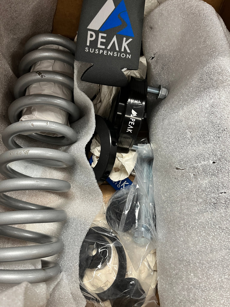 17+ Colorado ZR2 PEAK DSSV Coilover Summit Kit w/ Peak Upper Control Arms w/ Hardware