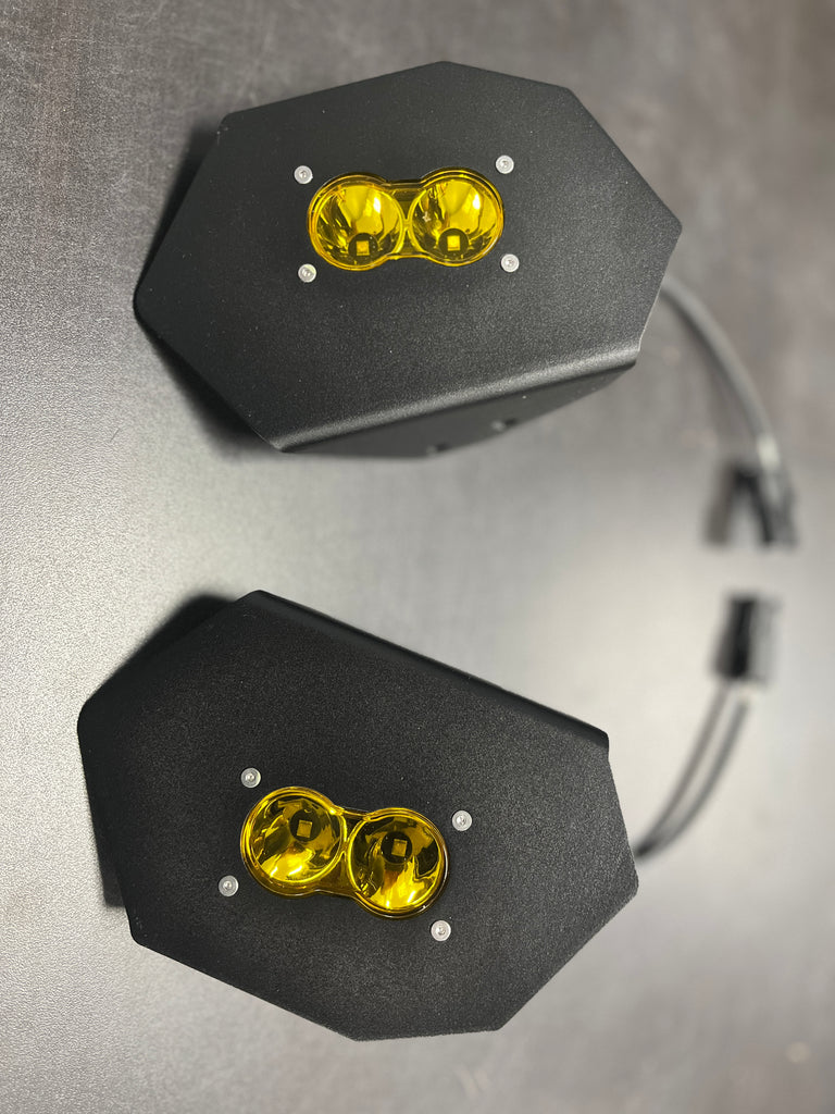 Hammer Built Kawasaki KRX Baja Designs S2 Sport Bracket Light Kit 2021+