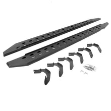 Load image into Gallery viewer, Go Rhino 04-14 Ford F-150 Super Crew 4DR RB20 Slim Running Boards Kit (Incl. Brackets) - Tex. Blk