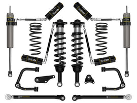 ICON 2024+ Toyota Tacoma 1.25in-3in Stage 7 Suspension System Tubular w/ Triple Rate Spring