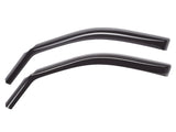 WeatherTech 21-25 Ford F-150 Front Side Window Deflectors - Matte Blk