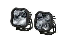 Diode Dynamics SS3 Driving Combo White Sport LED Pod (pair) - Amber Backlight