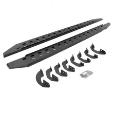 Load image into Gallery viewer, Go Rhino 07-21 Toyota Tundra Crew Max 4DR RB20 Slim Running Boards Kit (Incl. Brackets) - Tex. Blk
