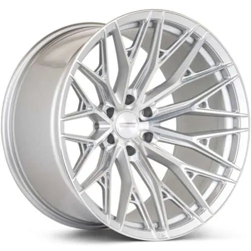 Vossen HFX-6 20x10 - 6x139.7 - ET-18 - Super Deep - 106.1 - Silver Polished Wheel