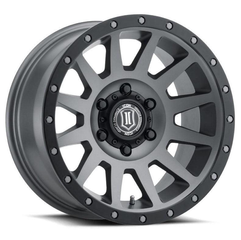 OPEN BOX (WILL CALL ONLY) - ICON Alloys Compression Titanium - 17x8.5 | 6x5.5 | 25 ET | 5.75" BS - 2017858357TT