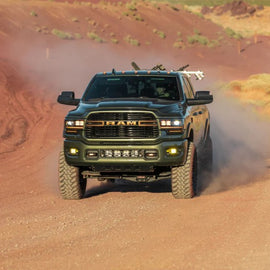 CJC Built 2019-2025 5th Gen Ram 2500/3500 Front Bumper Light Cradle System