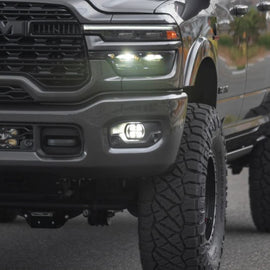 Baja Designs 2025+ Ram 2500/3500 Baja Designs Squadron Sport Fog Light Kit - Amber Lenses