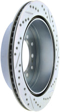 Load image into Gallery viewer, StopTech Select Sport 08-09 Toyota FJ Crusier SportStop Slotted &amp; Drilled Right Rear Rotor