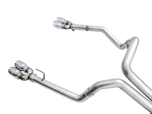 Load image into Gallery viewer, AWE Tuning 4th Gen GM 1500 6.2L 0FG Cat-Back Split Rear Exit (w/ Bumper Cutouts) - Quad Chrome Tips