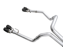 Load image into Gallery viewer, AWE Tuning 4th Gen GM 1500 6.2L 0FG Cat-Back Split Rear Exit (w/ Bumper Cutouts) - Quad Diamond Tips