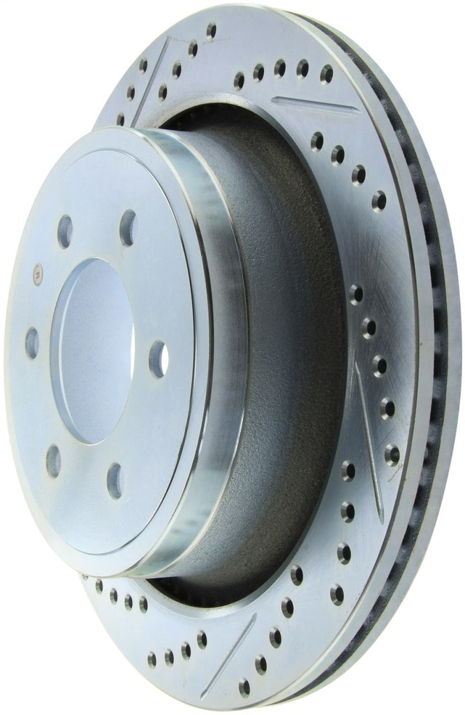 StopTech Select Sport 12-18 Ford F-150 Slotted and Drilled Rear Right Brake Rotor