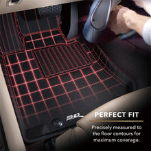 Load image into Gallery viewer, 3D MAXpider 04-11 Ford Ranger Regular Cab/Supercab Kagu 1st Row Floormat - Black