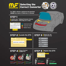 Load image into Gallery viewer, MagnaFlow Universal Catalytic Converter 2.5 inch T2 Rear