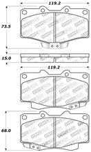 Load image into Gallery viewer, StopTech Sport Brake Pads w/Shims &amp; Hardware - Front
