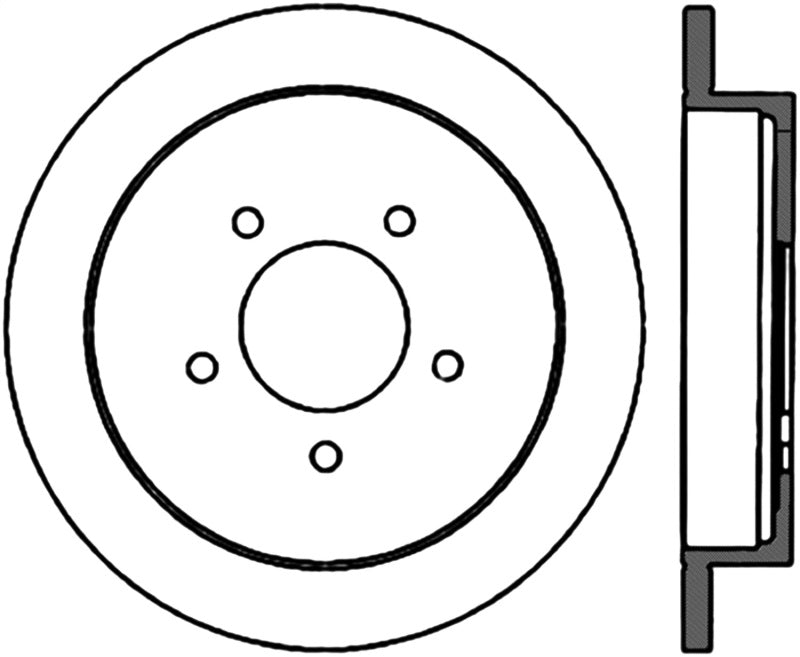 StopTech Sport Slotted Cryo Rotor