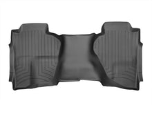 Load image into Gallery viewer, WeatherTech 2015+ Ford F-150 SuperCrew (1st Row Bench) Rear FloorLiner HP - Black