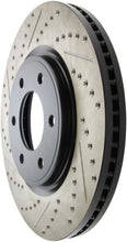 Load image into Gallery viewer, StopTech Sport Drilled &amp; Slotted Rotor - Front Left