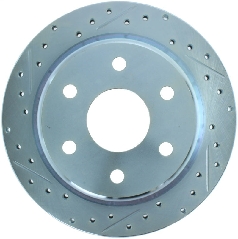 StopTech Select Sport 99-06 Chevrolet Silverado 1500 Slotted and Drilled Right Rear Rotor