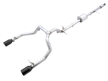Load image into Gallery viewer, AWE Tuning 4th Gen GM 1500 5.3L 0FG Cat-Back Dual Side Exit (Flat Bumper) - Diamond Tips