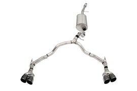 Corsa 2021-2025 Suburban / Yukon XL 5.3L 4WD Dual Rear 3in - 2.75in Sport Cat-Back DW 4in BlackTips