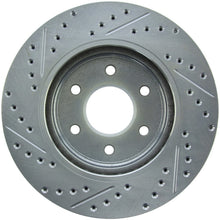 Load image into Gallery viewer, StopTech Select Sport 05-15 Nissan Xterra / 05-12 Pathfinder Slotted and Drilled Left Front Rotor
