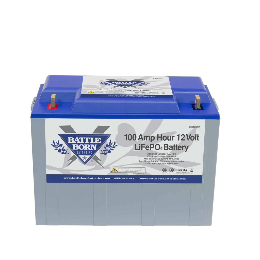 BATTLE BORN 100Ah 12V LiFePO4 Deep Cycle Battery