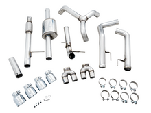 Load image into Gallery viewer, AWE Tuning 4th Gen GM 1500 5.3L 0FG Cat-Back Split Rear Exit (w/ Bumper Cutouts) - Quad Chrome Tips