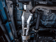 Load image into Gallery viewer, AWE Tuning 16-22 Toyota Tacoma 0FG Cat-Back Exhaust w/ BashGuard - Dual Diamond Black Tips