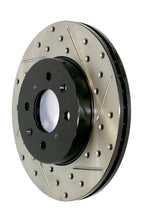 Load image into Gallery viewer, StopTech Sport Cryo Drilled &amp; Slotted Rotor Left