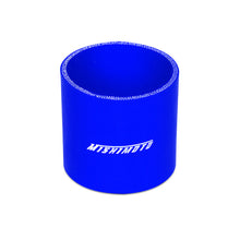 Load image into Gallery viewer, Mishimoto 2.5 Inch Blue Straight Coupler