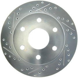 StopTech Select Sport 02-06 Cadillac Escalade / Avalanche 1501 Slotted & Drilled Right Front Rotor