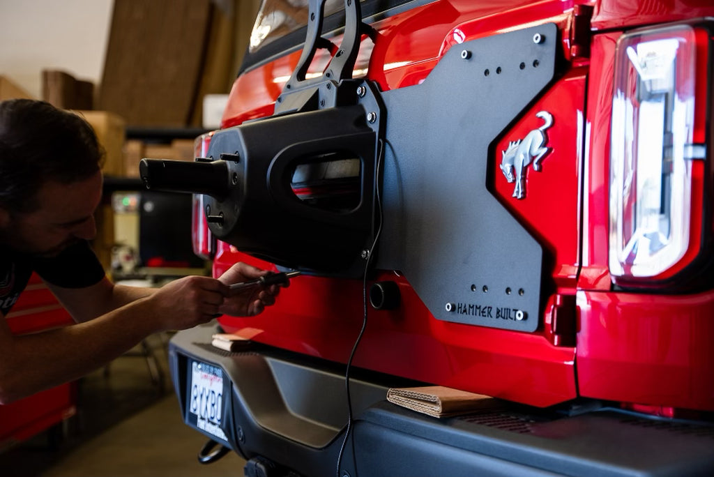 Hammer Built Bronco Modular Tailgate Reinforcement System